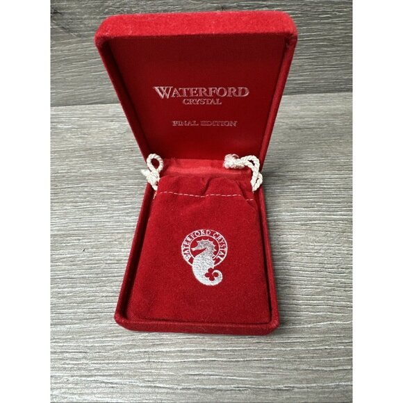 WATERFORD Crystal 12 Days Of Christmas Ornament 1995 IRELAND - Picture 4 of 4